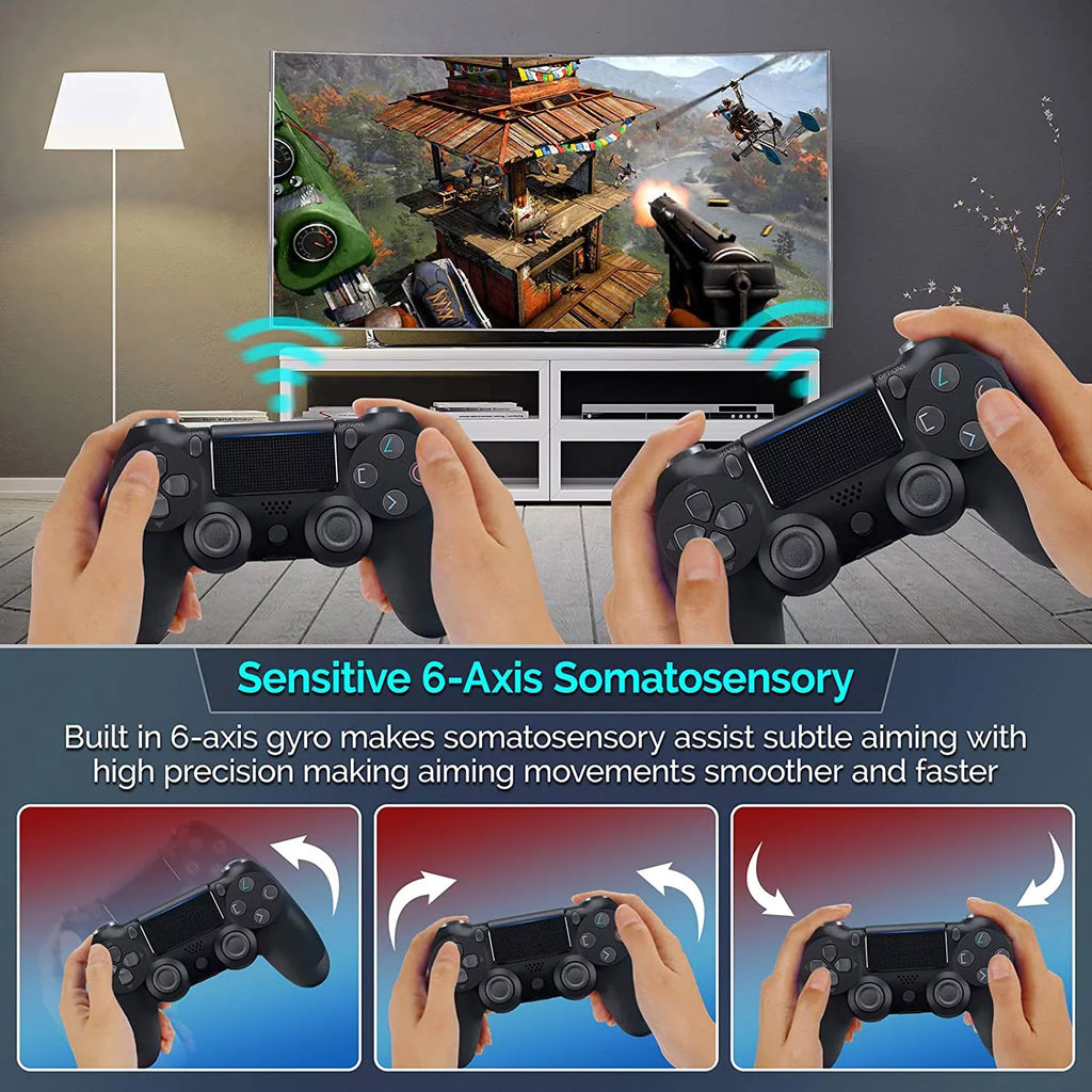 Wireless Slim BlueTooth Samsung Plus Battery/Built-In 1,000 PRO Speaker/Gyro/Remote GamePad (Black) Galaxy Controller Compatible S21 with