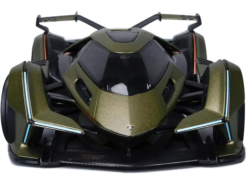 1/18 Turismo Metallic Model Diecast Maisto Car Gran Green Matt Lamborghini Vision by V12