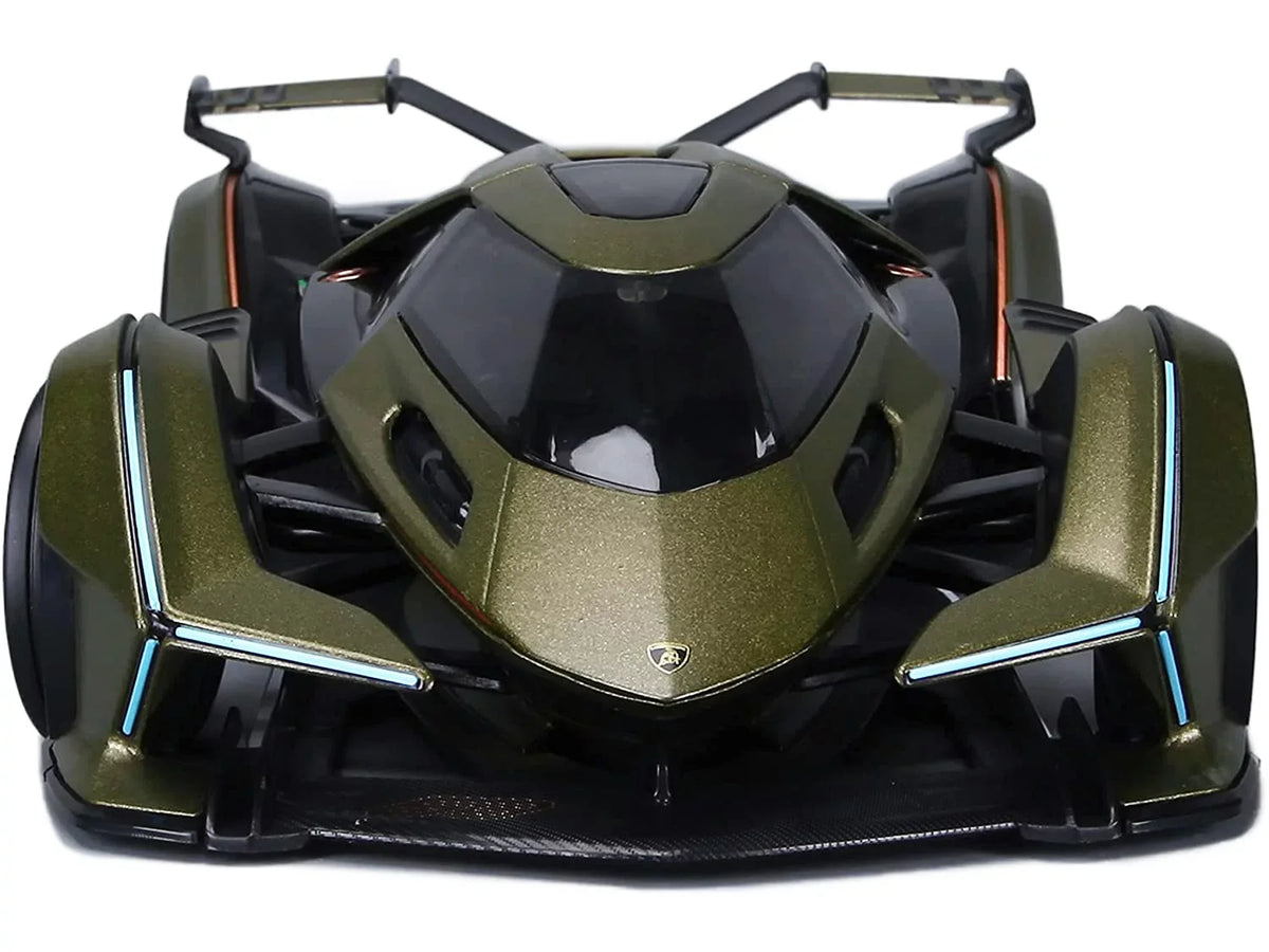 1/18 Turismo Metallic Model Diecast Maisto Car Gran Green Matt Lamborghini Vision by V12