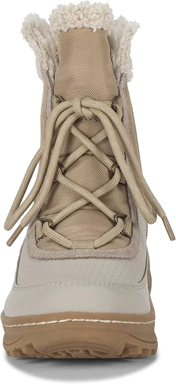 Khaki/Stone ALTA 7.5 Suede Womens Boots BareTraps