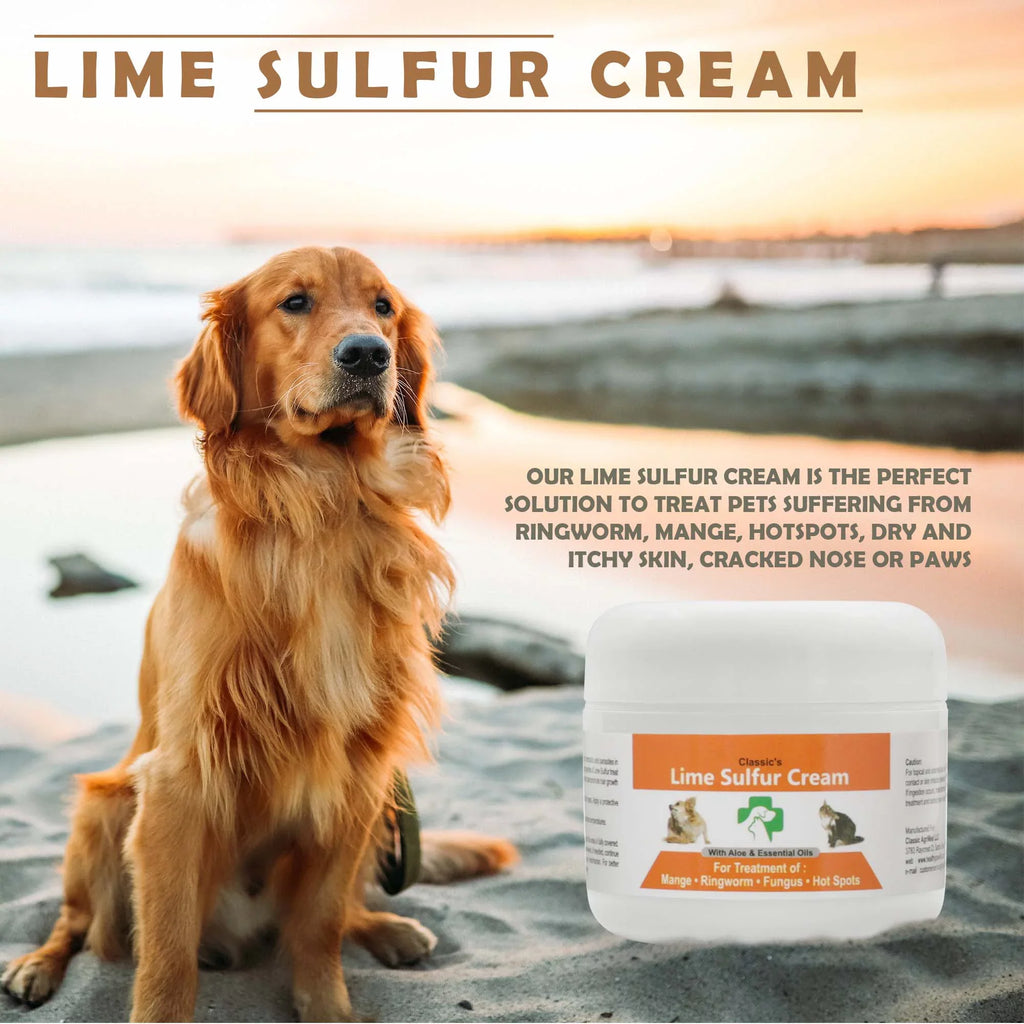 Sulfur Cream - Classic's Shampoo Healthy Paw oz) 2 and Classic's Sulfur Lime Bundle Lime Life oz) (2 (8 Items: