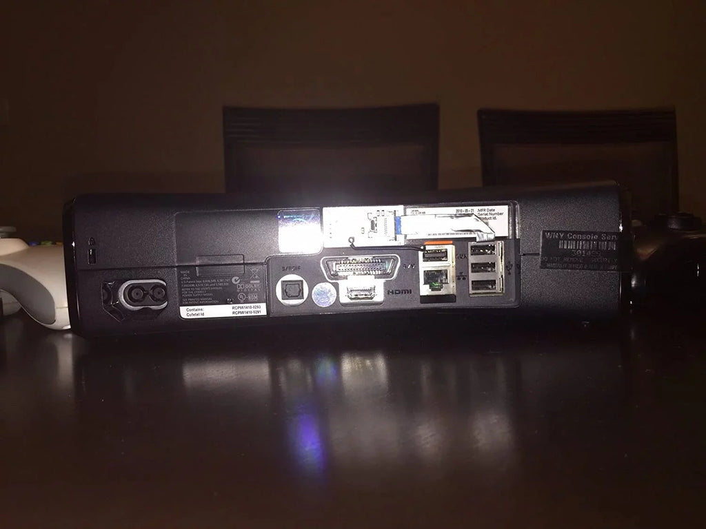Black Restored Microsoft 250GB Console 360 System Matte (Refurbished) Xbox
