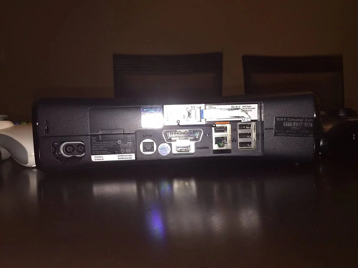 Black Restored Microsoft 250GB Console 360 System Matte (Refurbished) Xbox
