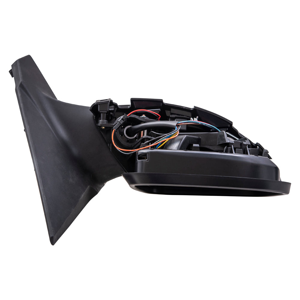 Mirror Heat-Signal-Camera Replacement Paint 2020-2021 Sentra Black To Brock Aftermarket Passenger Right Compatible With Nissan With Power Match