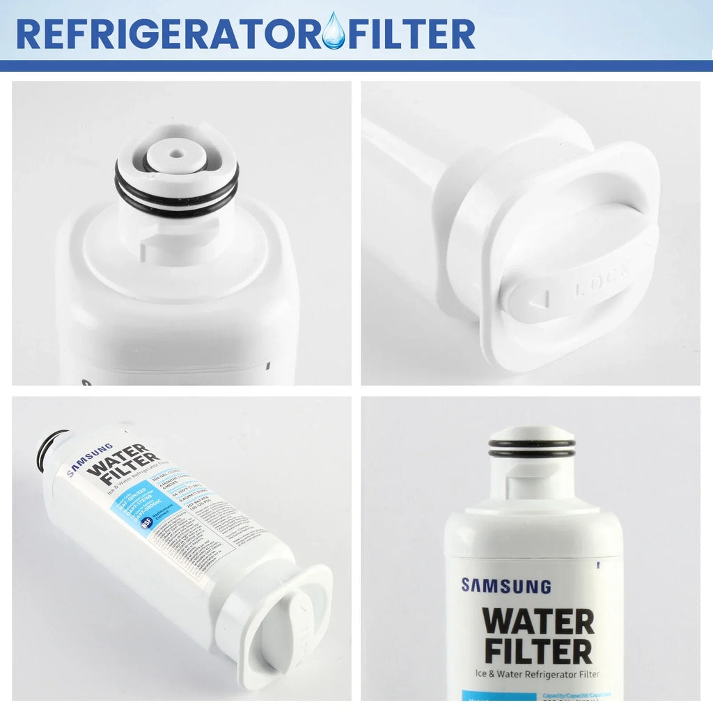 Water HAF-QIN, Refrigerator DA97-08006C PACK with Compatible DA97-17376B 4 Filter HAF-QIN/EXP,