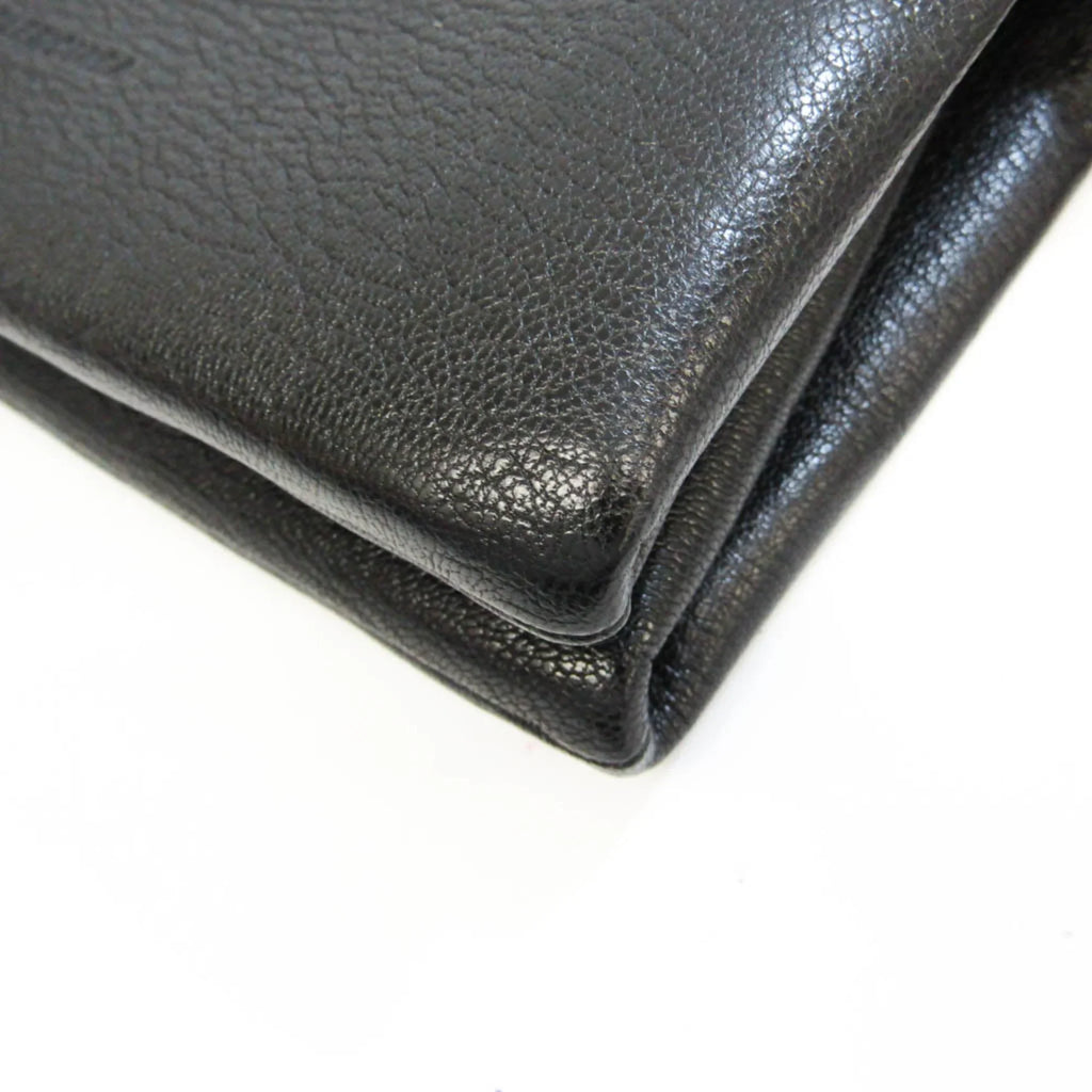 Women's Leather Balenciaga Bag Handbag,Shoulder (Good) 570093 Pre-Owned Black