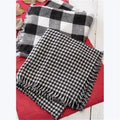 Color & Buffalo Piece 42573 2 - Scarf, Youngs Assorted Black White & Houndstooth