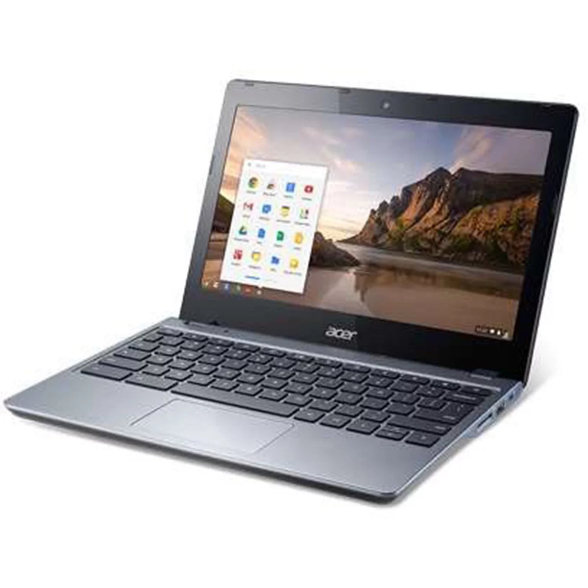 Acer Chromebook LED 2GB Restored Laptop 16GB 11.6-Inch Notebook SSD RAM Google (Refurbished) C720-2802