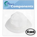 & Vacuum - Filter Black with BDH9600CHV Black Filter Replacement for 10-Pack 90590689 Cleaner Decker Decker & EVF100 Compatible
