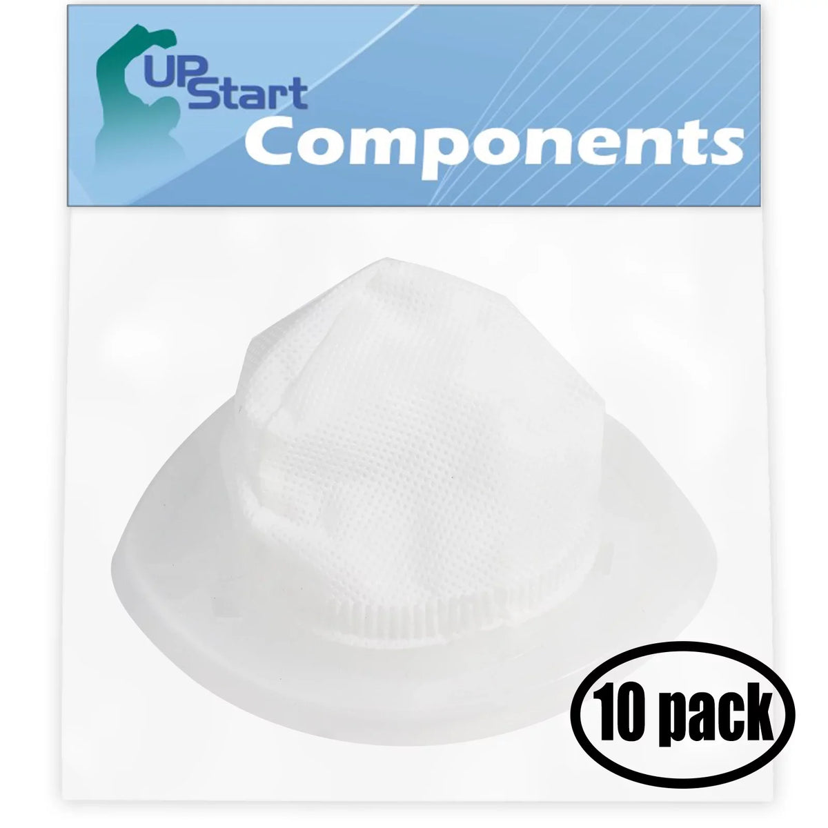 & Vacuum - Filter Black with BDH9600CHV Black Filter Replacement for 10-Pack 90590689 Cleaner Decker Decker & EVF100 Compatible