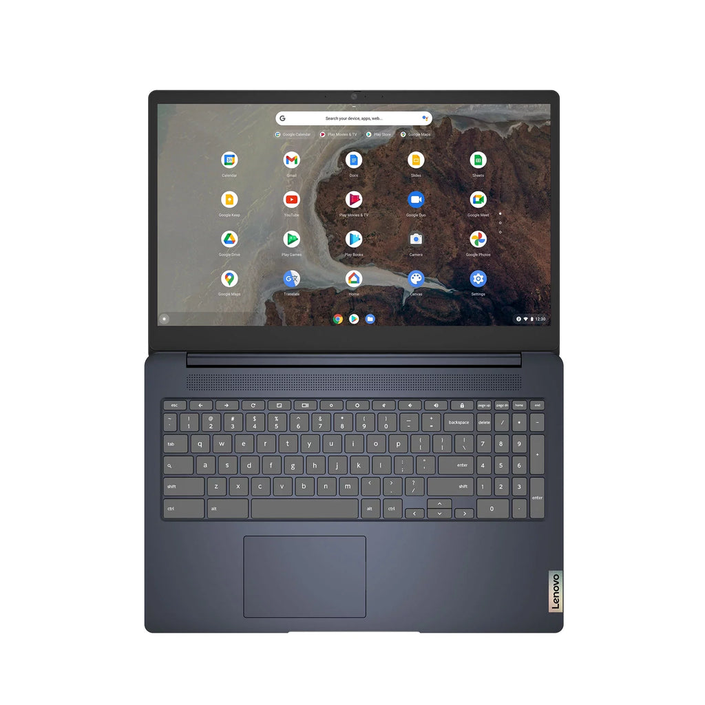 3 Laptop, IPS, UHD, Lenovo Chromebook Notebook N6000, FHD 64GB IdeaPad 15.6" 4GB,