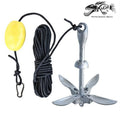 Yellow Board Kayak Kuda Anchor Silver Up or Stand Paddle SUPA35 & - Black,