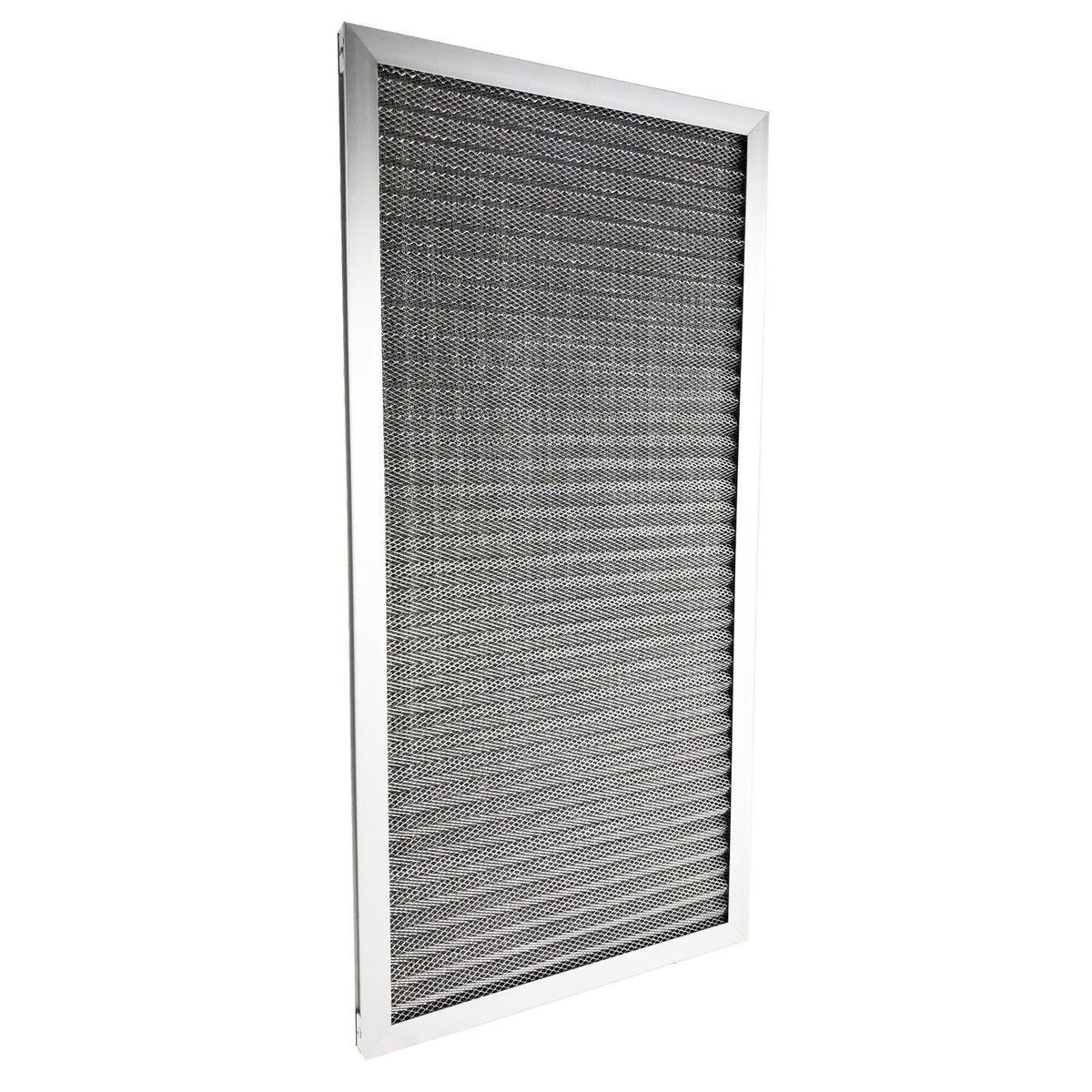 Central Filter 24" Washable x Air AC Furnace (12" Air Filter Aluminum Electrostatic 1"), x