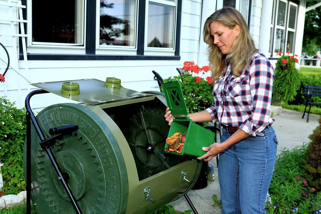 Gallons, durable, ComposTumbler and Low Cost CT02001 Holds Sturdy with Gallon Compact Per - Bending No 88 Easy-to-Empty Mantis Easy-to-Load
