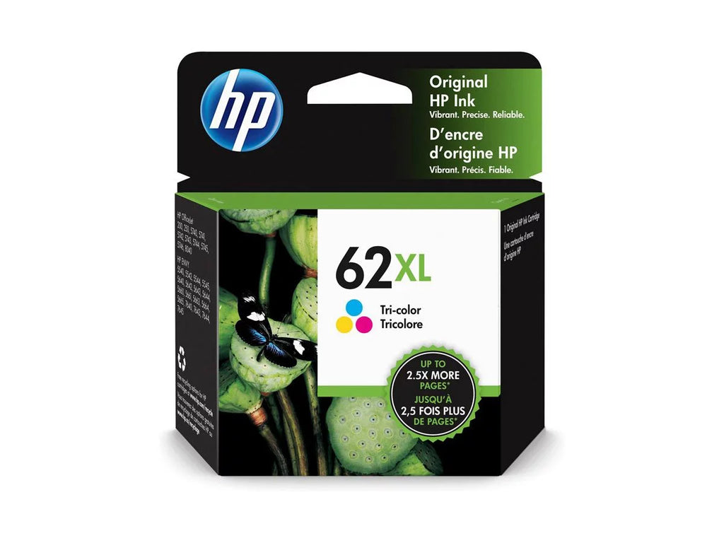 Ink Combo Cartridge 62XL HP Black & Color Ink