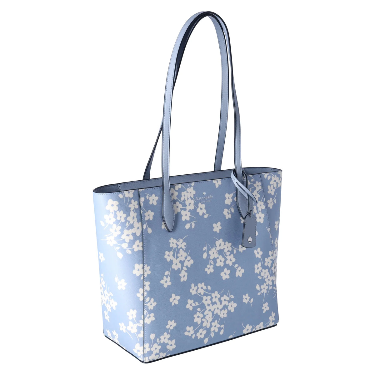 Spade Dana New Work Tote Blue Seet Kate Flora Muted York Purse Shoulder Bag