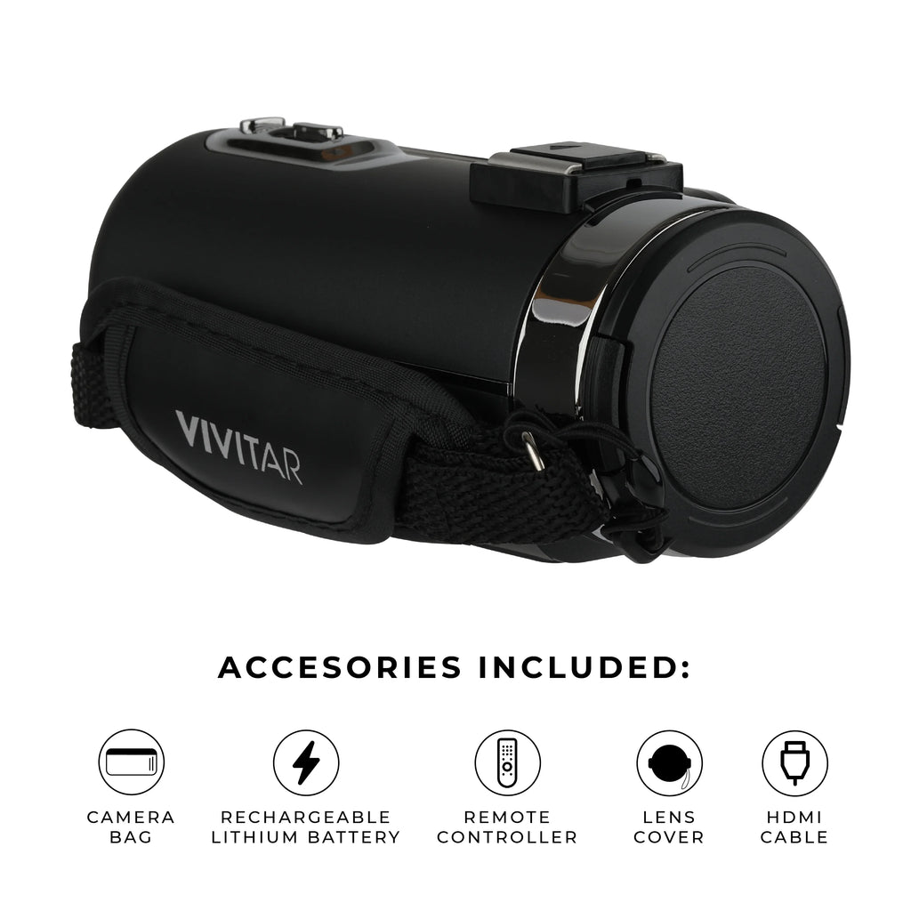 Camera, Vision, Remote Night Control Video Vivitar 4K HD Digital WIFI,