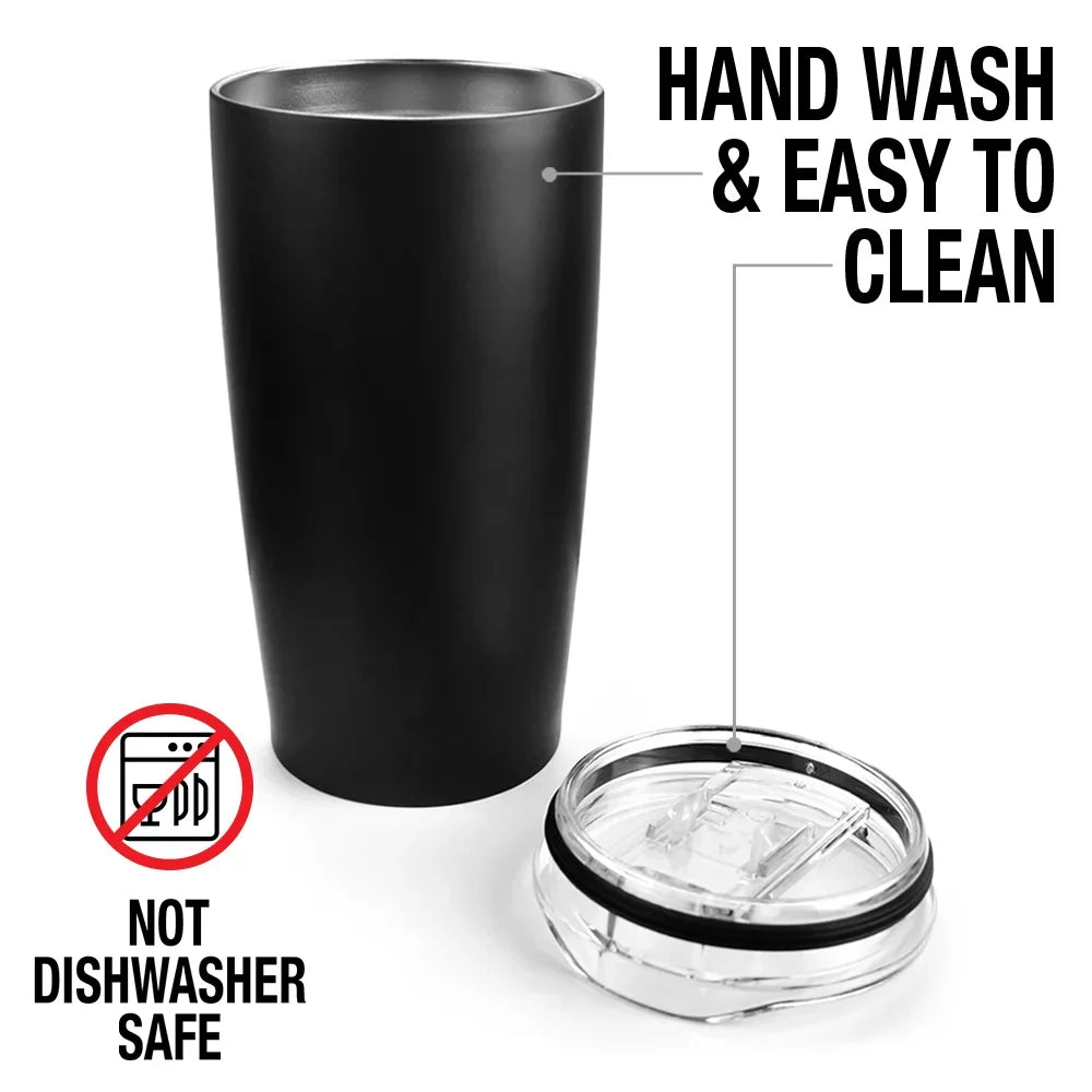 Stainless 20 Are Sliding Fighers Tumbler oz Steel & Great for Wall Hot Beverages Lid Travel Leakproof Coffee Double Insulated | The Hobbit/We and Cold Vacuum Drinks with Mug/Cup,