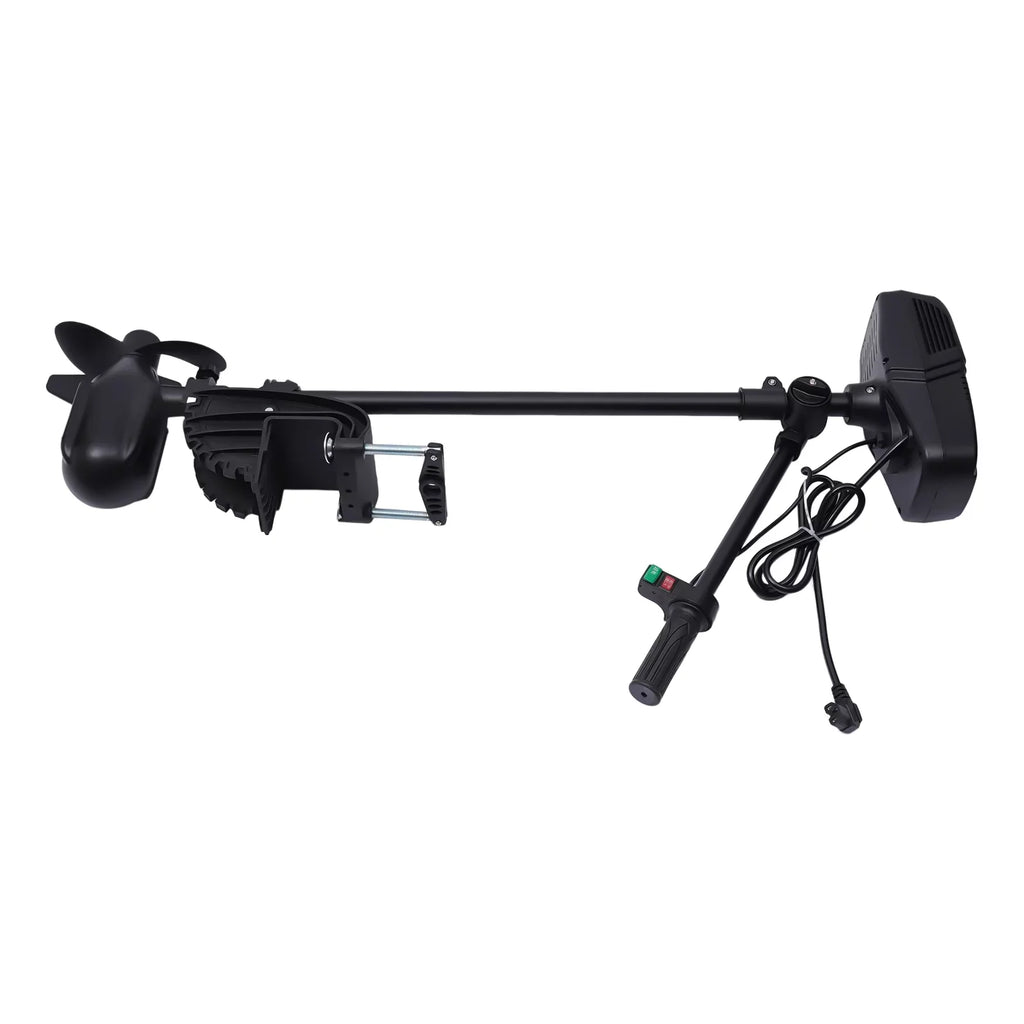 Trolling 2300RPM LED Rotatable Motor 48V Electric 360° Brushless Display Boat Motor Outboard Motor Engine Fishing 1400W Aiqidi