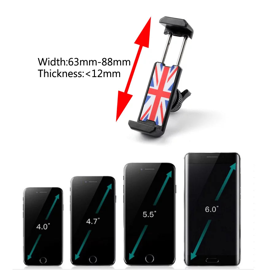 F54 Stand Holder For Cooper Mount Car F55 RD 360°Rotation Phone F56 Cradle Mini