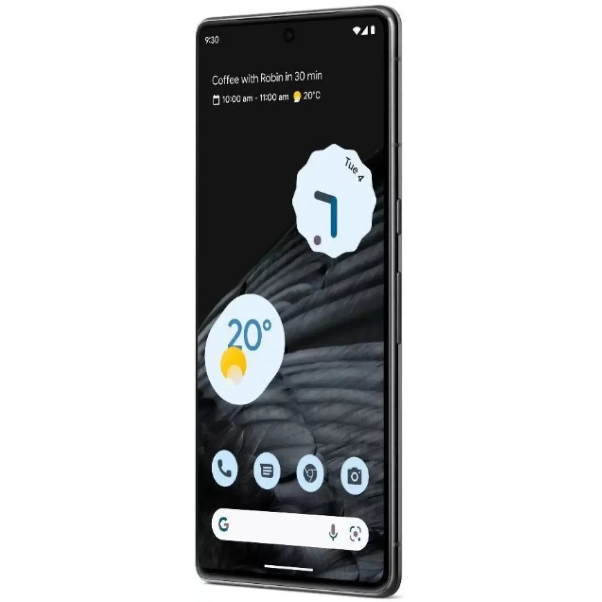 Obsidian Smartphone GE2AE Unlocked Pre-Owned Google Display RAM New) MP Factory - 6.7" 128GB 5G (Like 50 7 Pixel LTPO Pro AMOLED 12GB