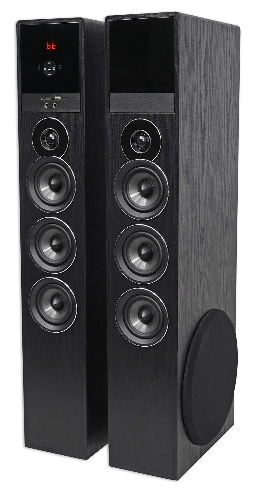 Television Tower w/Sub TV-Black System Home Sony Smart Theater Speaker For