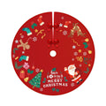 Tree Outdoor 36 Pattern Christmas Tree Ornaments Plush Soft Christmas and Party Indoor Tree Mat for Skirt Holiday Gold Red Skirt with Decorations Inches Snow
