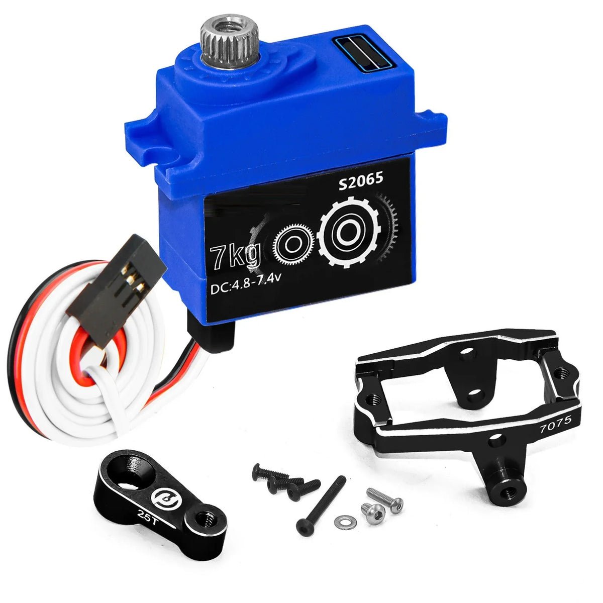 Season Servo Servo TRX4M Clearance Gifts Holiday with and Mount Servo Metal Horn Digital Gear RC 1/18 Upgrade Parts 2023RC Micro for Servo Saving Car
