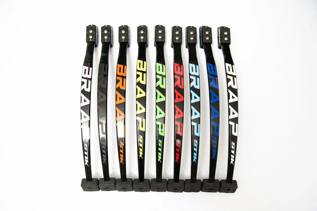 With Braapstik - Spring Medium Performance Land Black Paddle