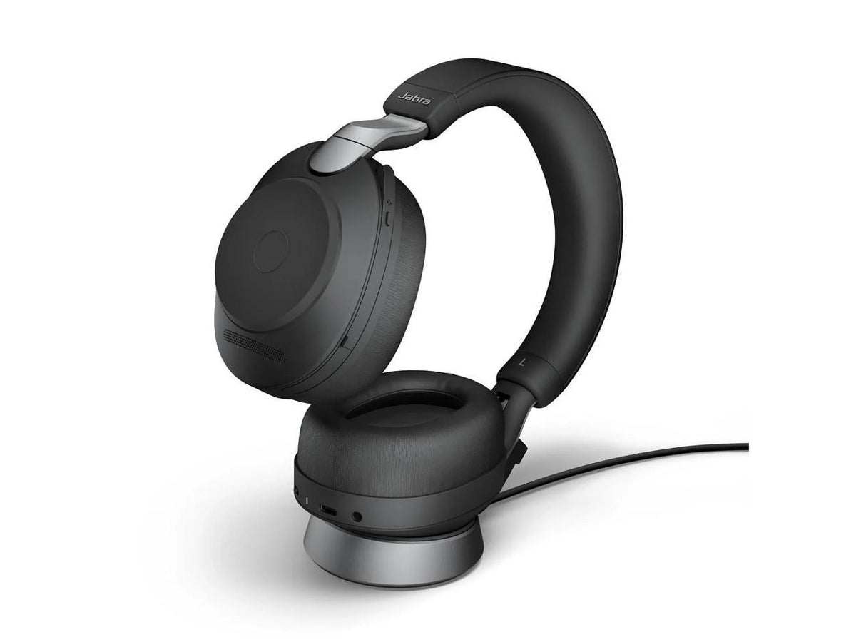 UC for Bluetooth - Life, Cancelling Calls Wireless of Music, Black Advanced 85 Headphones Battery Stereo, and Noise Wireless Headset Jabra Headphones 37 Hours Link380a, Evolve2 with