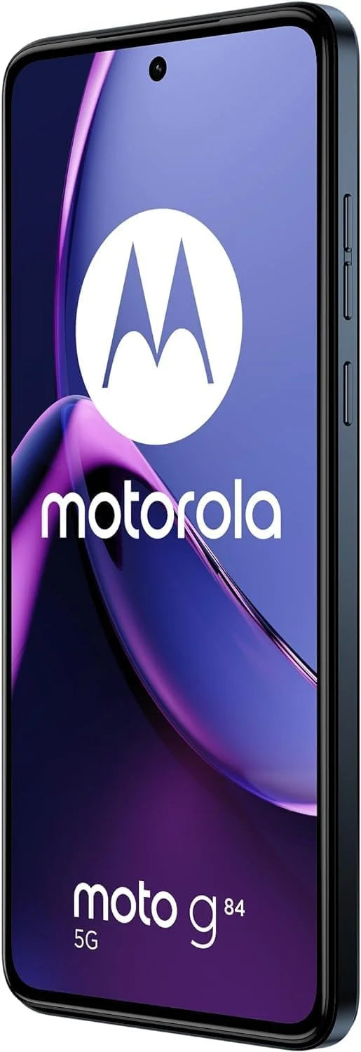 | Black) 8/256GB GSM 5G Moto International - Battery Unlocked | Li-Po | | 5000 (Dual XT2347-1 CDMA) | 50MP (Spatial Model Camera P-OLED Factory | SIM) (NO 6.5" Motorola 120Hz Display G84 mAh