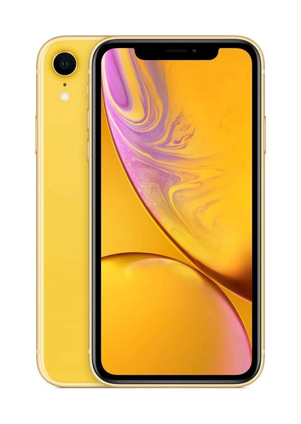 New) iPhone Apple - Unlocked XR - Yellow Pre-Owned Carrier (Like 256GB