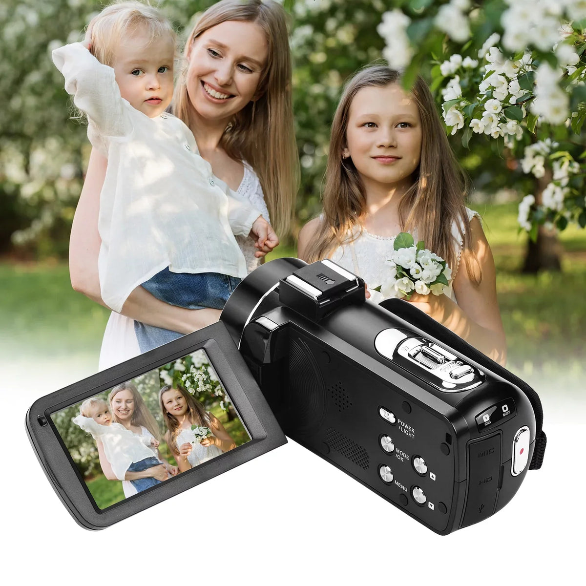 Camera Camera,Video Inch QISUO 3.0 Professional DV Andoer-2 IPS DV Video 4K Function Inch Video IPS Camera Handheld Monitor Inch 3.0 ERYUE