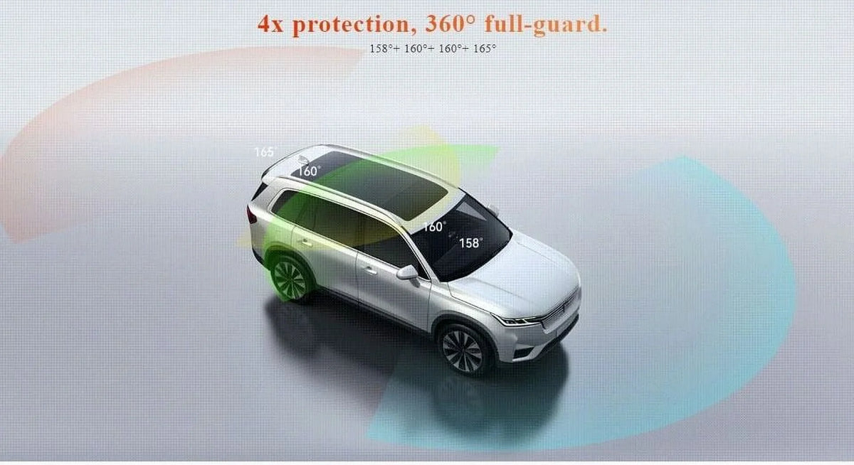 Voice (Memory Support GPS | Dashcam 4 Vantrue | WiFi 512GB Not Channel Control Included) | N5 | Card
