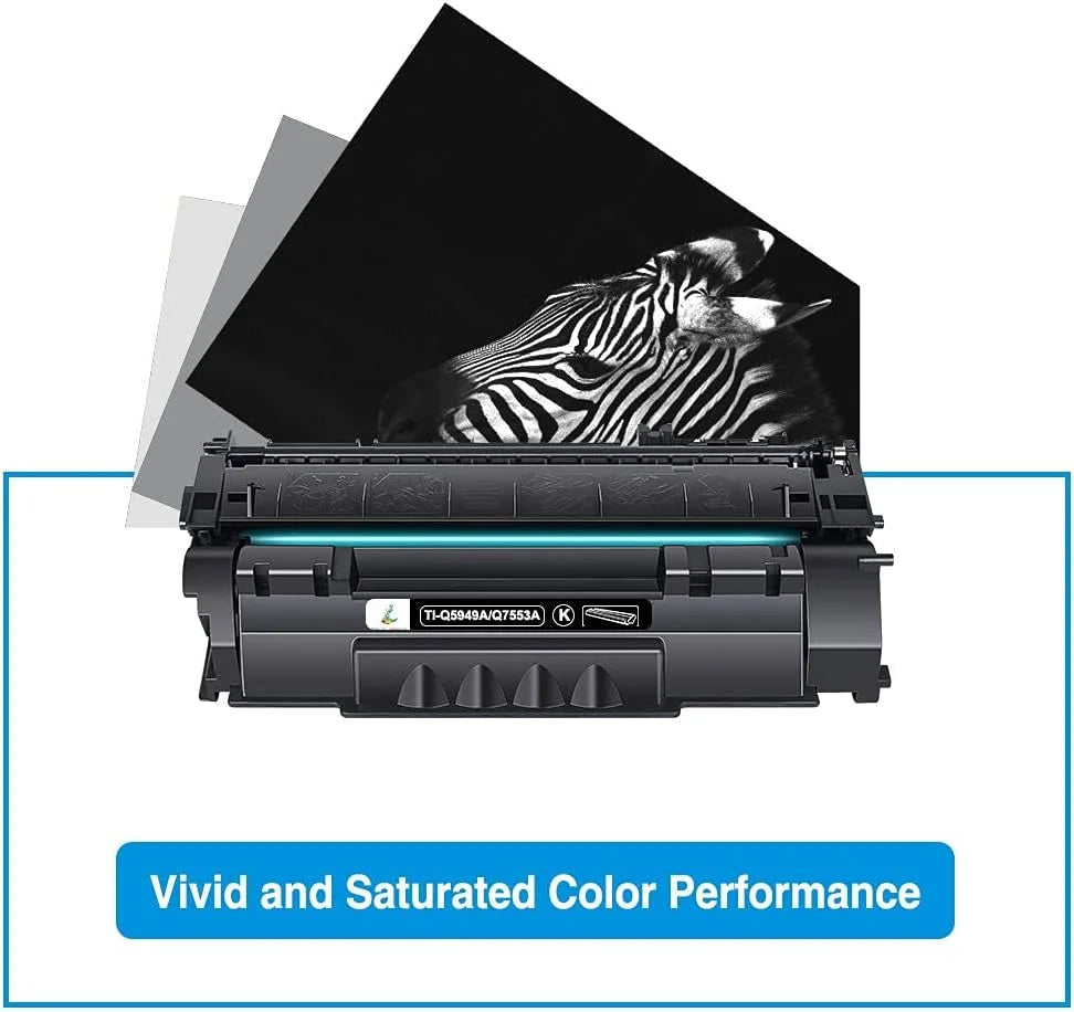 Toner P2015dn for Yield HP for 49A Black 49A 53A LaserJet 3390 1320 Cartridges Ink 53A 1320N Q5949A Q5949X Compatible 1320TN Printer 1320NW 49X 2-Pack P2015 High Q7553A HP