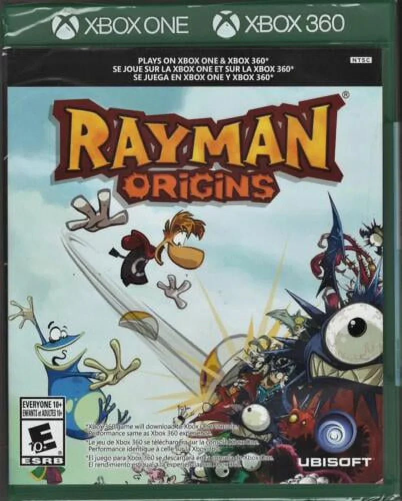 360 (Brand Version) Rayman US 360 Xbox Xbox Sealed Origins Factory New