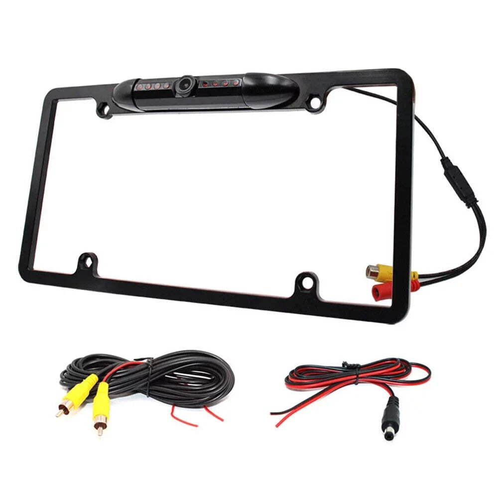 Camera Backup Vision Car Night - License View Plate Frame Rear