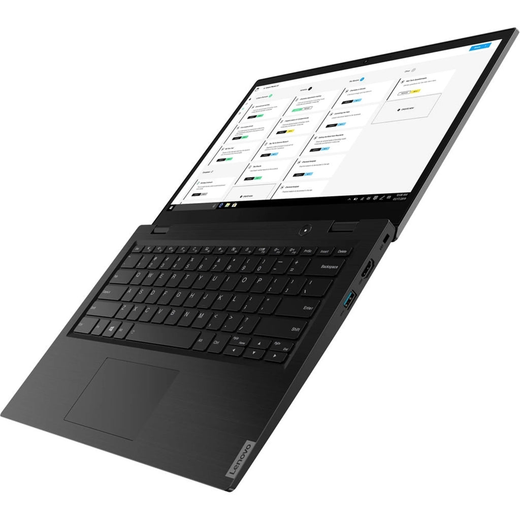 (Used) 14W Lenovo 64GB 1.8GHz Win10P,Black 4GB AMD A6-9220C 14" eMMC