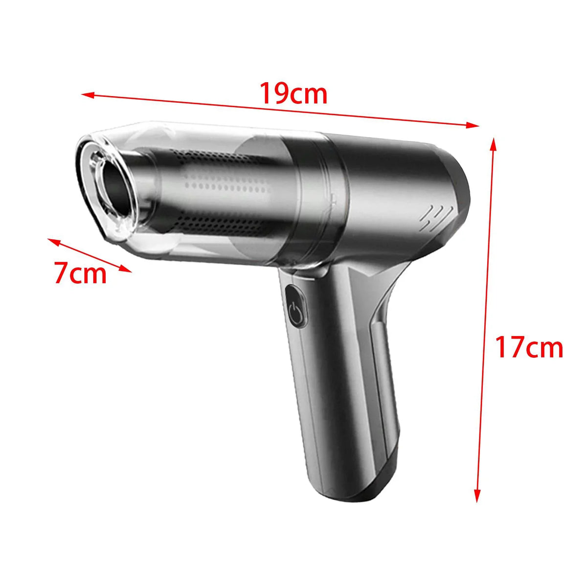 Storage gray Brush with with Floor Cordless with Portable bag Compact Bag Vacuum Handheld