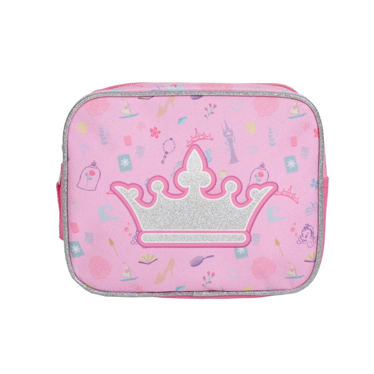 Set Disney Bag Youth Duffle Girls Princesses 5-Piece Kids Pink