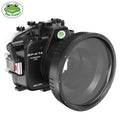 Fujifilm Waterproof Camera Fuji Scuba Port [40M/130FT] Case Underwater X-T4 Flat for xt4 Housing w/Short Seafrogs