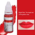 Pigment Tattoo Makeup Ink Lip 120ml Color Permanent Semi 8pcs Microblading