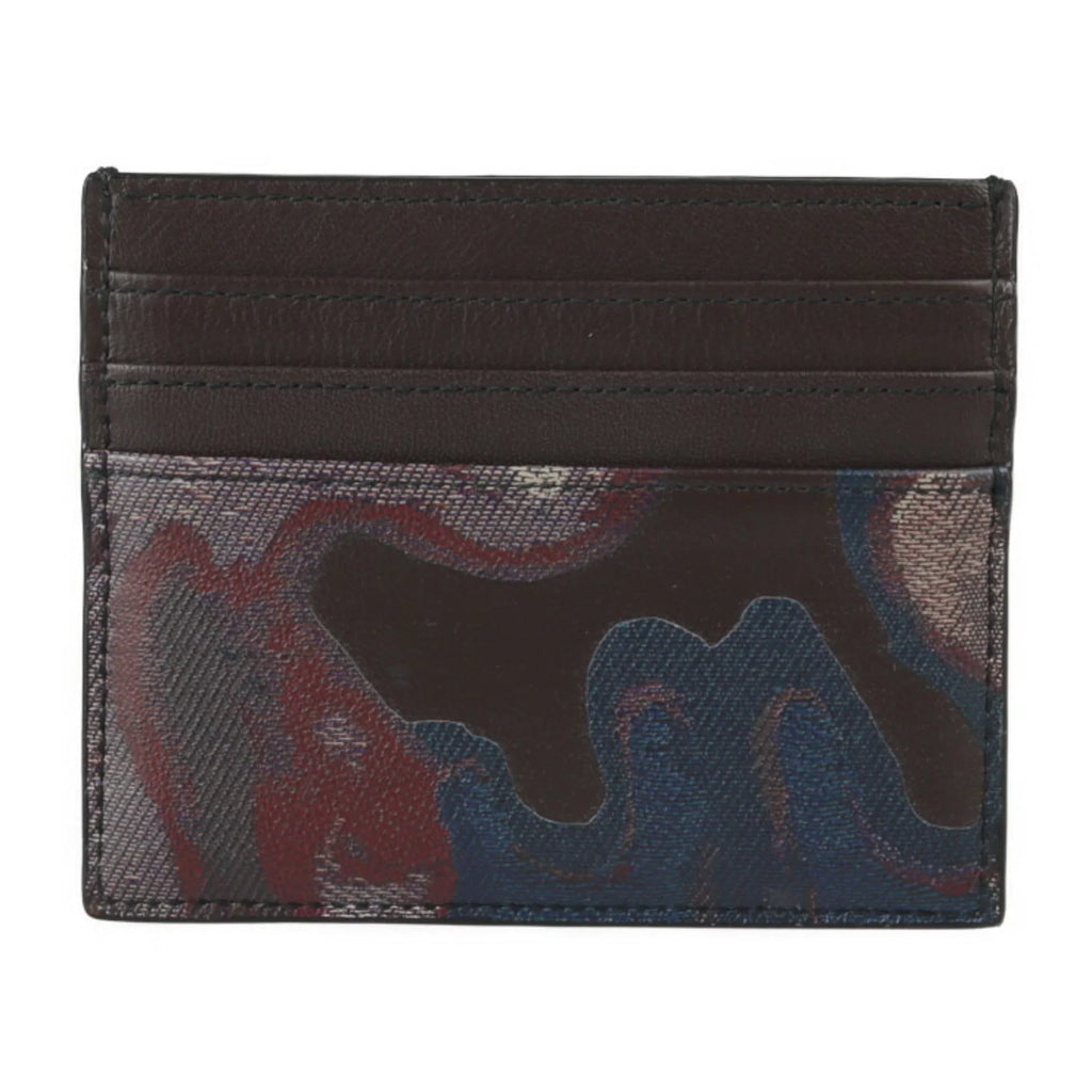 2ESCH135UCN New) Camouflage Leather Case (Like Series Marron Business Card Pre-Owned Holder Dior Christian Calf Dior Brown Pattern Multicolor