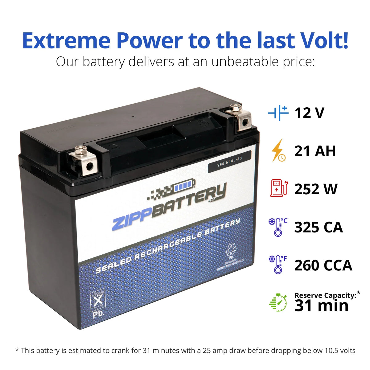 for Snowmobile 2006 Battery Arctic 260 (50-n18l-a3 570 Ah, Y50-n18l-a3 Bearcat Cca) Battery 12 Cat Zipp Volt,20