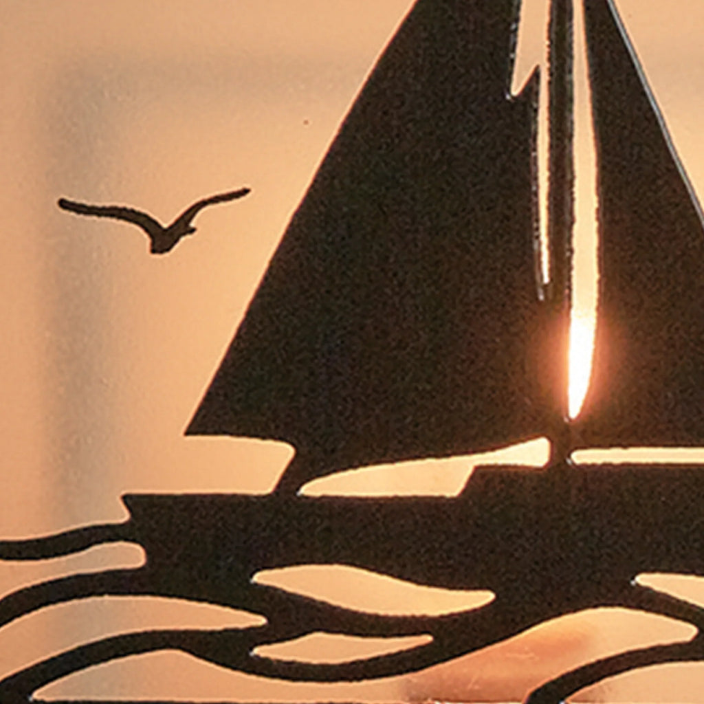 Sailboat Designs Light Silhouette Night Park