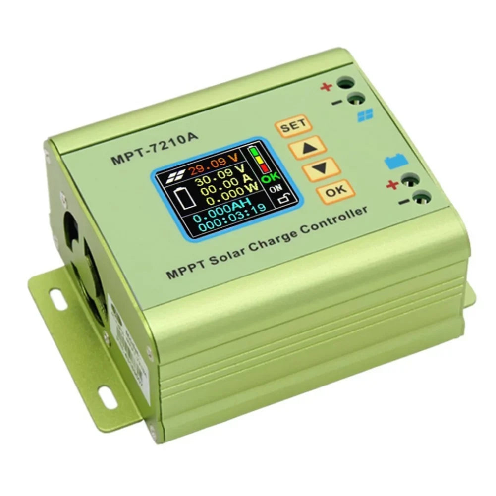 Voltmeter 72 Mppt Boost Solar Controller, V Ammeter Control to Charger Battery 24 Numerical V Module