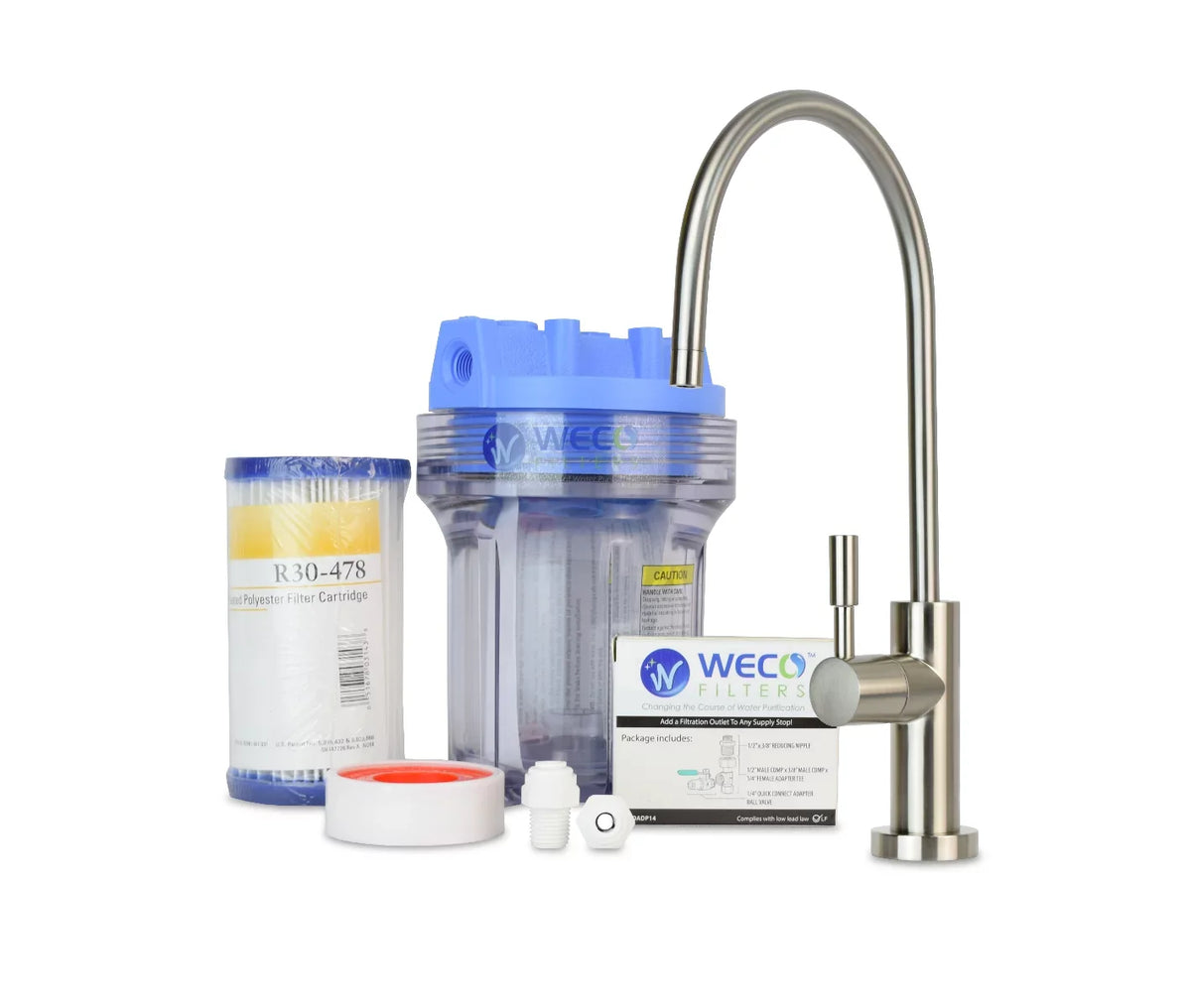 for Reduction System Sediment Filter Undersink Water WECO