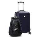 Philadelphia Eagles MOJO & 2-Piece Backpack Navy Set Carry-On