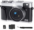 YouTube for Camera Camera with Video 4K 16X 32GB Card Autofocus for SD 4K 48MP Vlogging Photography Digital Zoom Digital Camera
