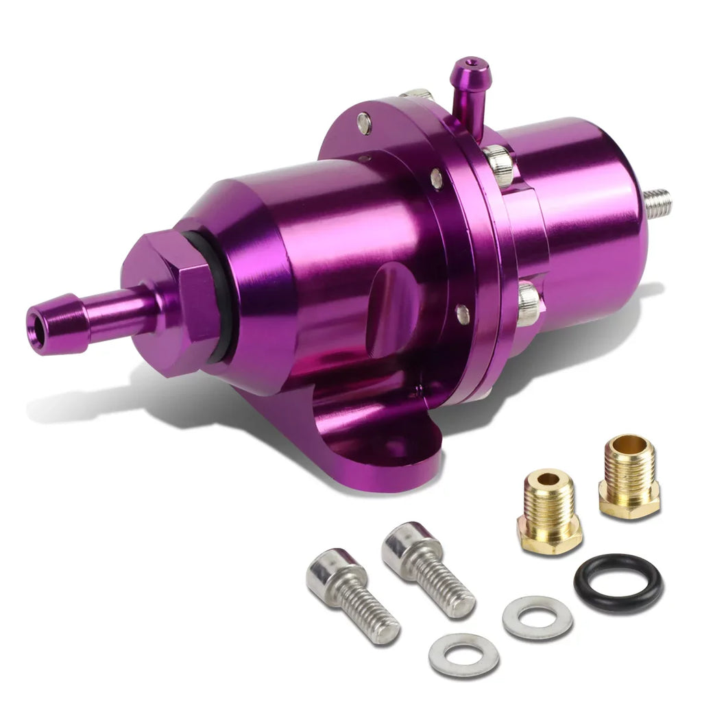 Motoring Pressure B18 Regulator DNA For DOHC H23 99 F22 - B16 Adjustable 2001 Fuel 96 FPR-T119-PP 1988 Engine B20 F20 to 98 97 00 (Purple) Honda/Acura